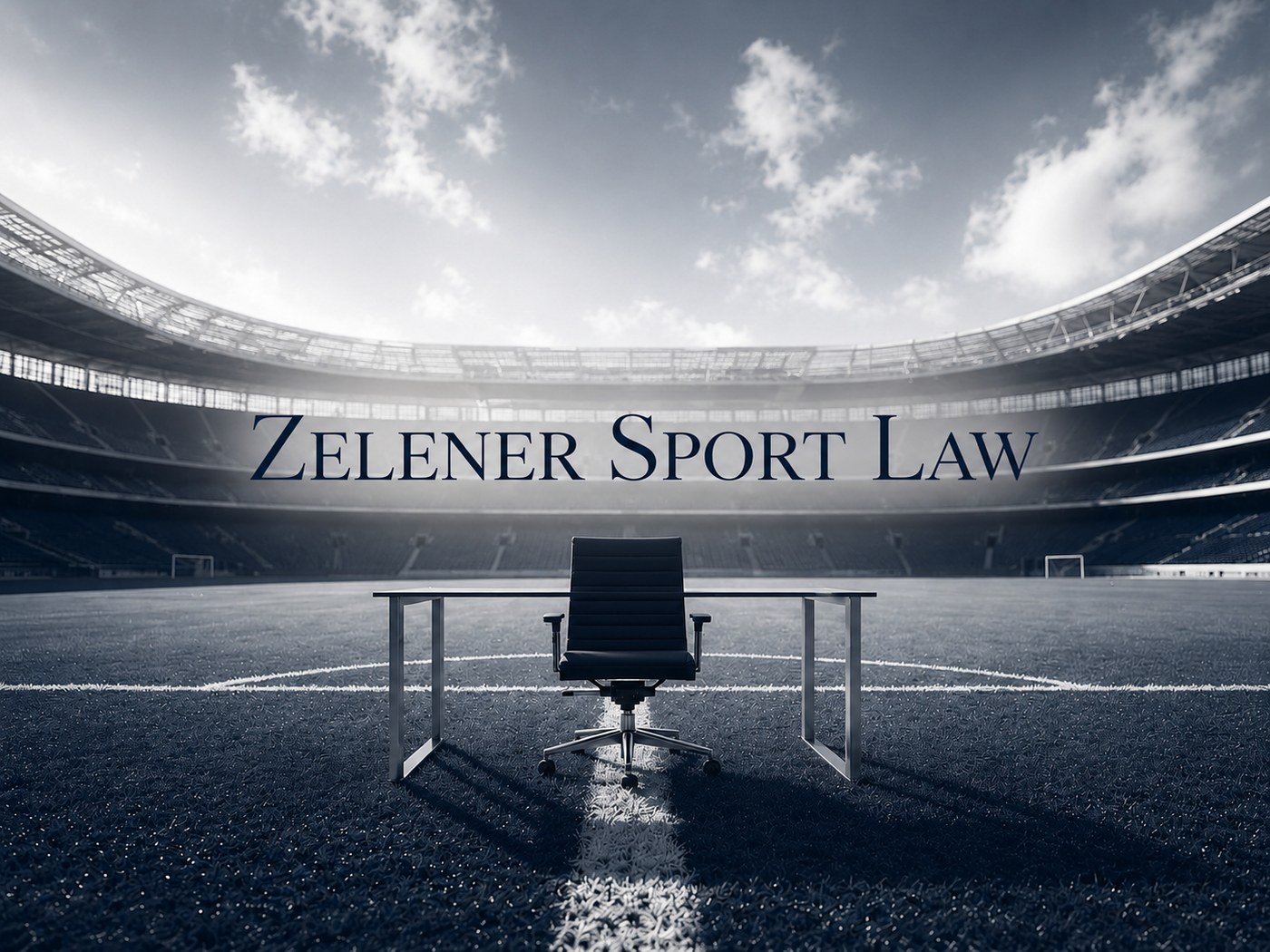 Zelener Sport Law en estadio